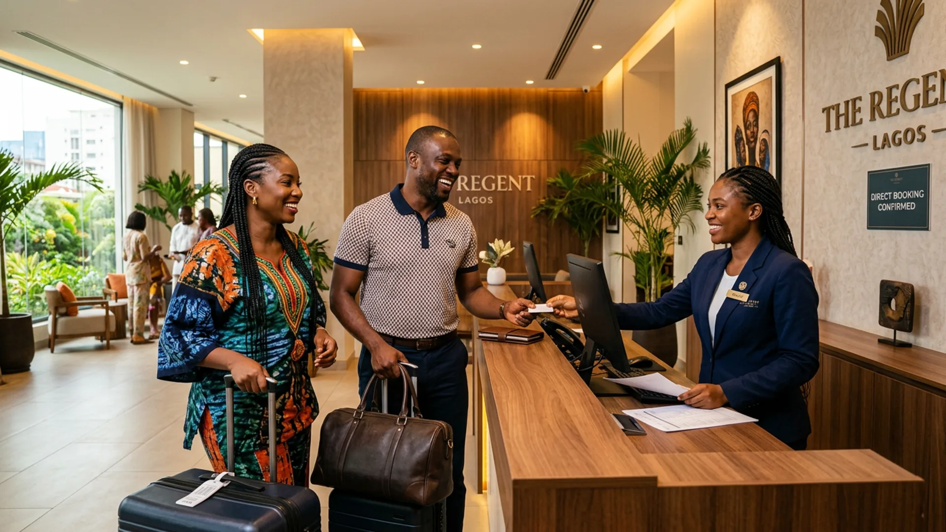 Lagos restaurant dining room